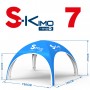 Tente publicitaire gonflable S-KIMO 7x7m